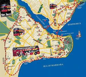 Stadtplan Von Istanbul Istanbul Tourist Map Istanbul Travel Guide