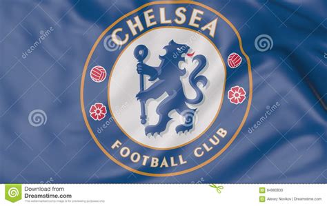 Some logos are clickable and available in large sizes. Close-up Of Waving Flag With Chelsea F.C. Football Club Logo Editorial Image - Image of logotype ...