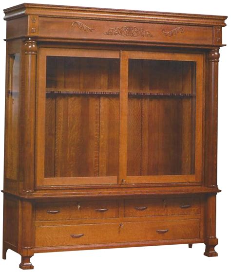 7501 paragon lock & safe electronic 5 gun rifle safe 4.26cf gun cabinet for firearms although this cabinet was not designed to hold larger weapons like shotguns and rifles. Amish Handcrafted Large Wooden Gun Cabinet From Dutchcrafters