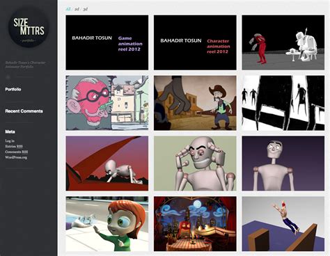 Interactive Digital Media Five Portfolio Examples
