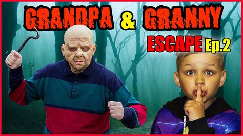 Horror Granny And Grandpa Are Chasing Us In Real Life Episode 2 Youtube