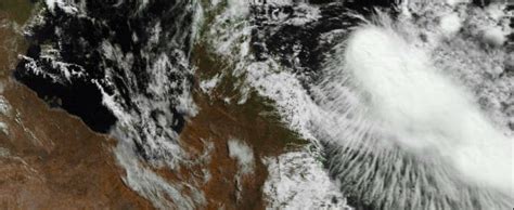 Tropical Cyclone Zane Weakened After Landfall Over Cape York Australia