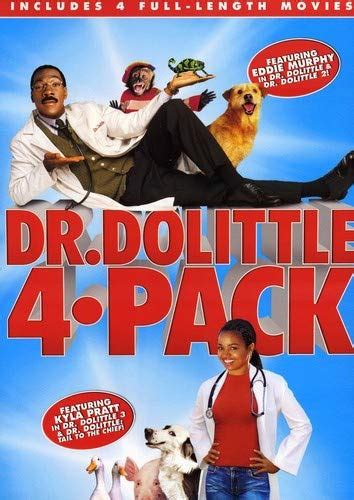 dr dolittle 4 pack 4 dvd [edizione stati uniti] [reino unido] amazon es eddie murphy