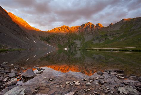 Clear Lake Reflection Silverton Colorado Flickr Photo Sharing