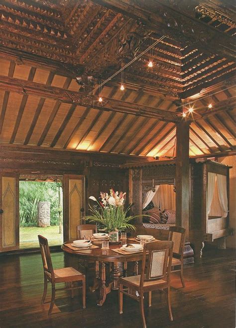 Desain tradisional merupakan konsep pertama yang muncul sebagai suatu gaya rumah. Ceiling/lighting - Modern Javanese | Arsitektur, Desain ...