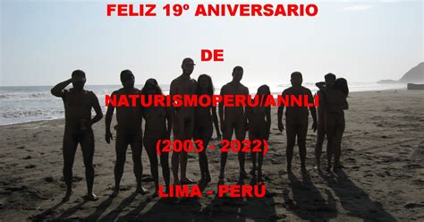 Naturismo Perú ANNLI Naturismo Nudismo nacional e internacional º
