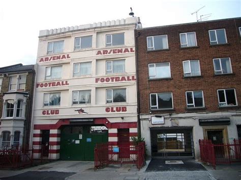 The Old West Stand Upper Tier Entrance At Highbury Arsenal Fc