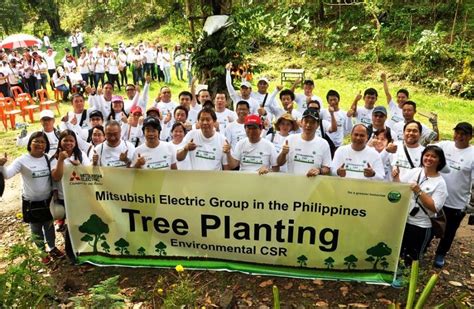 Tree Planting Keeps Mitsubishi Electric On Track As ‘green Company