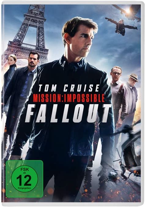 Mission Impossible Fallo Mo Dvd 2018 Uk Cruise Tom