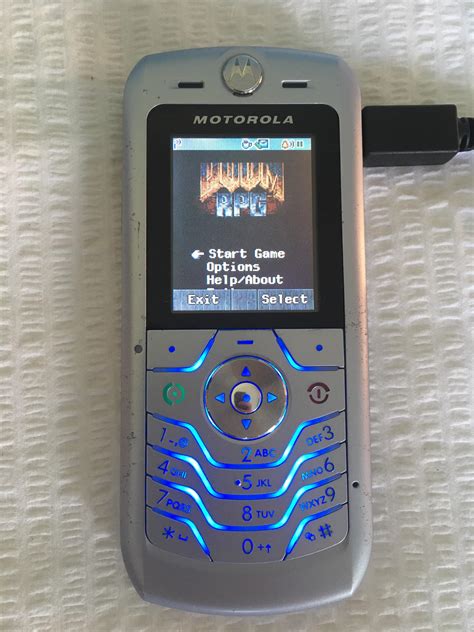 Sorting Through Old Stuff And Found My Old Motorola L6 Phone With Doom