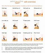 Images of Advanced Pelvic Floor Exercises