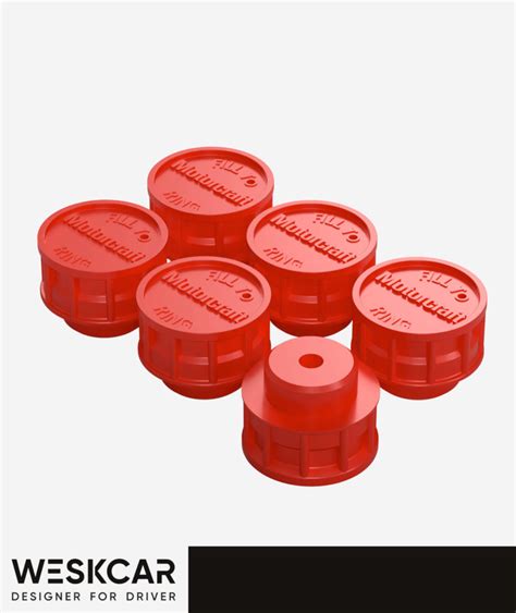 Motorcraft Battery Red Group 27 R 27f 1972 77 Push In Caps Kit