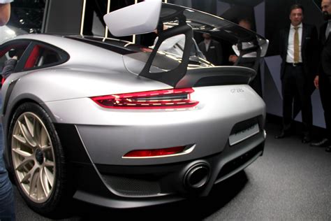 Porsche 911 Gt2 Rs La Plus Puissante En Direct Du Salon De