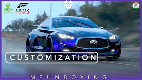 Customization Infiniti Q Forza Horizon Xboxseriesx Forza