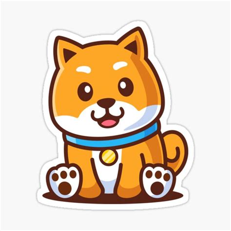 Shiba Doge Inus Sticker By The King Of Redbubble