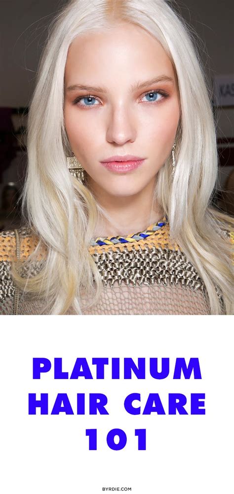 Dyeing Your Hair Platinum Blonde Isnt Always An Easy Process—heres
