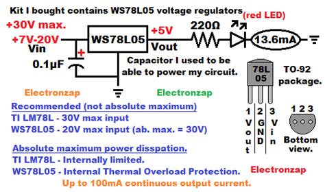Voltage Regulator Basics Electronzap