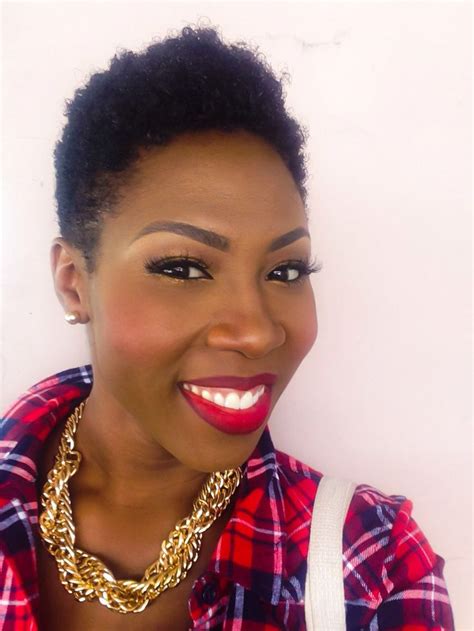 Natural hair style for medium length hair. 1021 best TAPERED NATURAL HAIR STYLES images on Pinterest