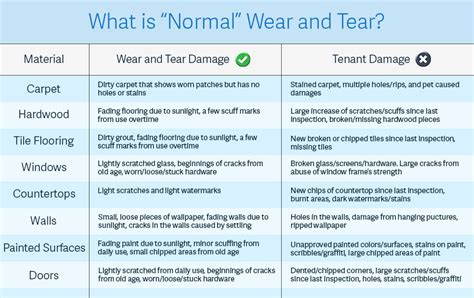 Normal Wear And Tear Vs Damage Recovery Realty