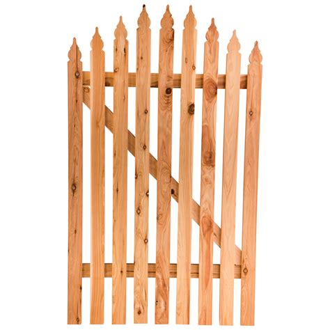 Mr Pickets 900 X 1800mm Windsor Square Cypress Pine Gate Bunnings