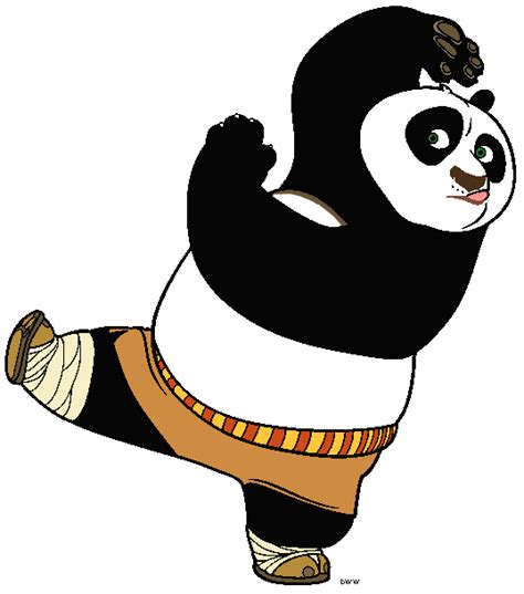 Kung Fu Panda Clip Art Clipart Best