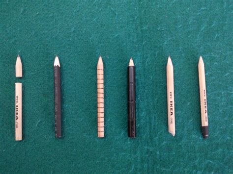 6 Unusual Uses For Ikea Pencils 7 Steps Instructables