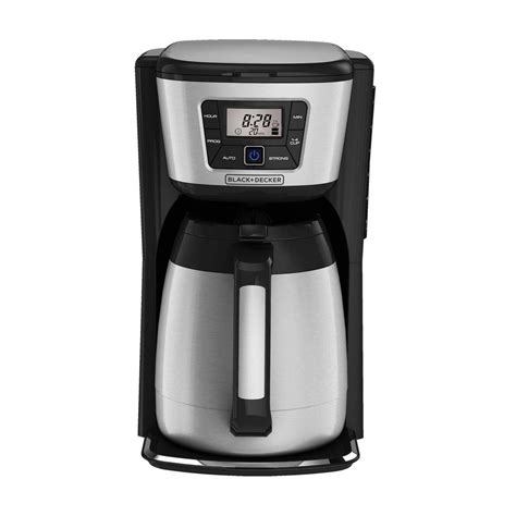 The mr coffee ® 12 cup coffee maker (that is very similar to the 12 cup mr. BLACK+DECKER 12-Cup Programmable Coffee Maker-CM2035B ...