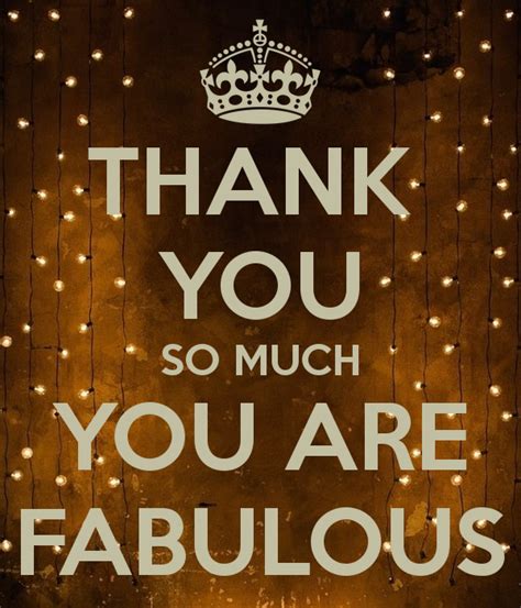 Thank you meme, bing images. thank-you-so-much-you-are-fabulous | Nowton Court Village