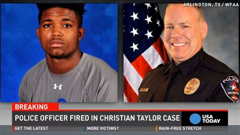 Officer Who Fatally Shot Texas Football Player Fired