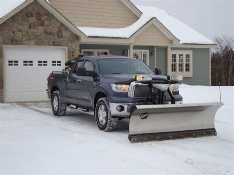 Best Set Up 11 Tundra Fisher Snow Plowing Forum