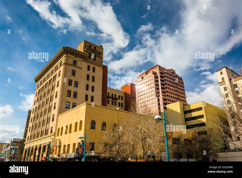 Buildings In Downtown Albuquerque New Mexico Stock Photo Alamy