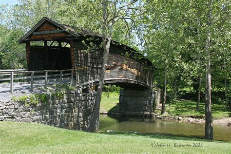 Humpback Covered Bridge Virginia The Arched Bridge Deck Flickr