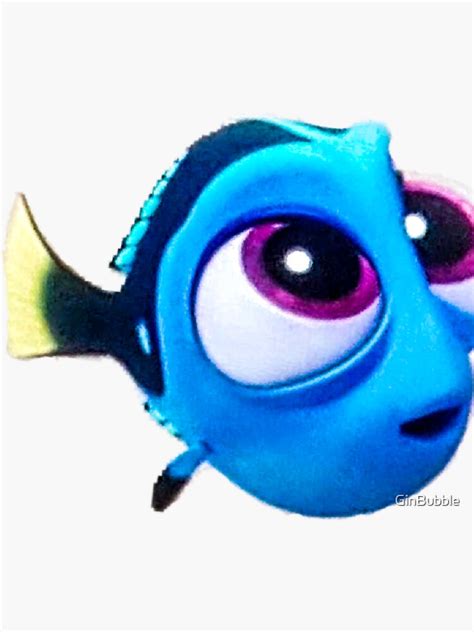 Baby Dory Sticker For Sale By Ginbubble Redbubble