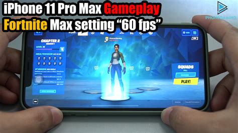 Iphone 11 Pro Max Gameplay Fortnite Test Graphic Max Setting 60fps