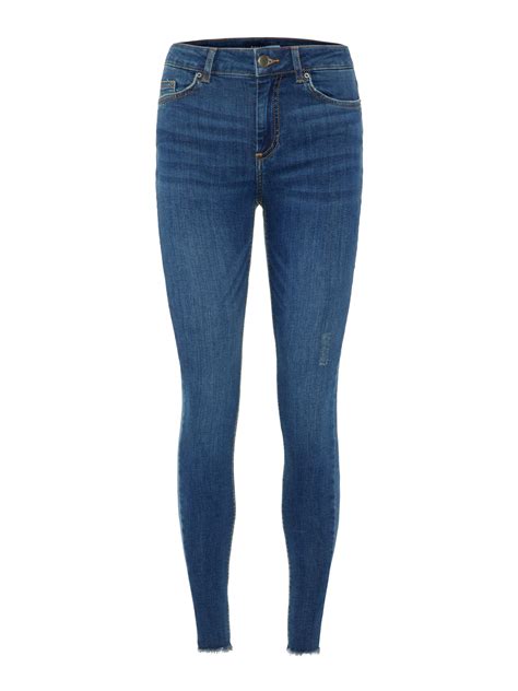 Mid Waist Skinny Fit Jeans Pieces