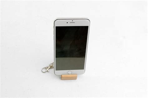 Mini Iphone Keychain Stand Geometric Popcorn