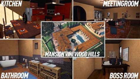 Download Mafia Mansion Vinewood Hills By Lusino Mapping Mlo Gtav