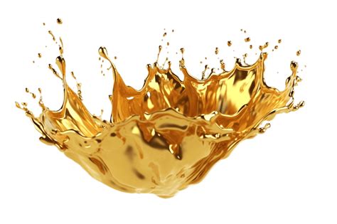Gold Or Oil Liquid Splash Png 27291714 Png