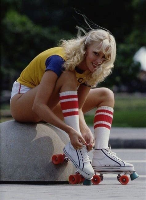 10 фотографий с красивыми девушками прошлого СССР и США Roller Girl Fashion Roller Skating