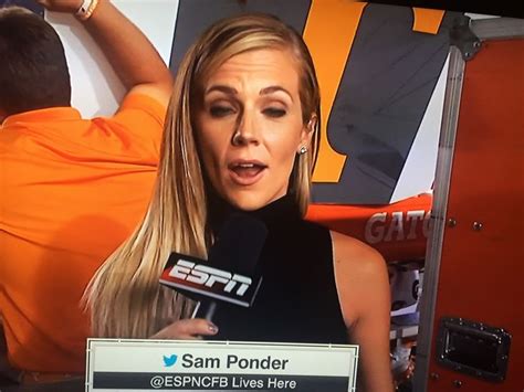 Pin By David Torres On Female News And Sports Reporters Sam Ponder Life Female