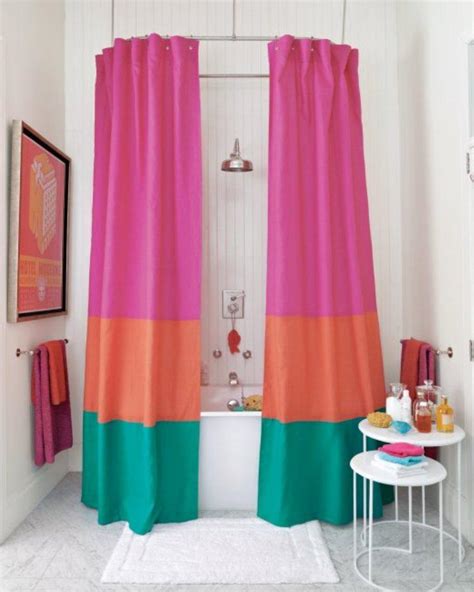 Whether you also have a bathtub or just this area, your décor will be functional and chic. 10 Extra Long Shower Curtain ideas - Rilane
