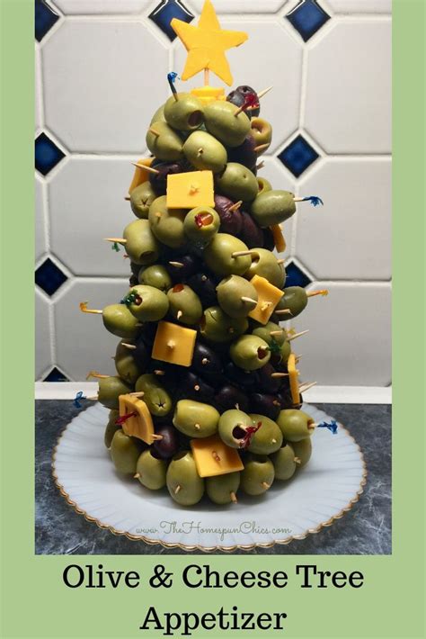Here are over 100 christmas tree shaped food ideas. Easy Olive & Cheese Tree Appetizer | Recipe | Cheese tree ...