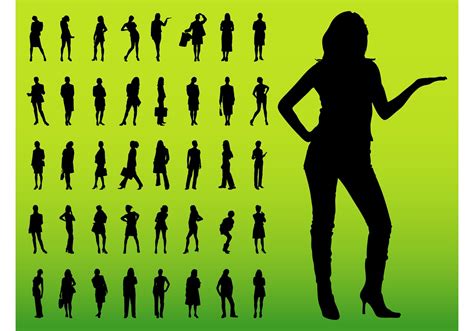 The best selection of royalty free woman body silhouette vector art, graphics and stock illustrations. Female Body Silhouette Free Vector Art - (12897 Free Downloads)