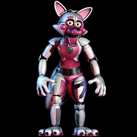 Funtime Foxy By Qutiix Download C4d By Souger222 On Deviantart