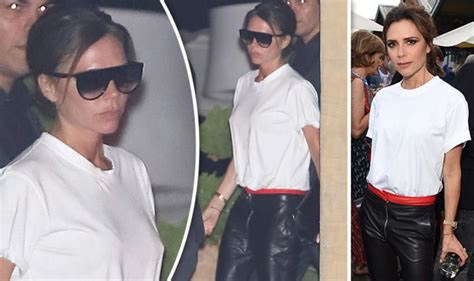 Braless Victoria Beckham Reveals A Bit Too Much As She Puts On Very