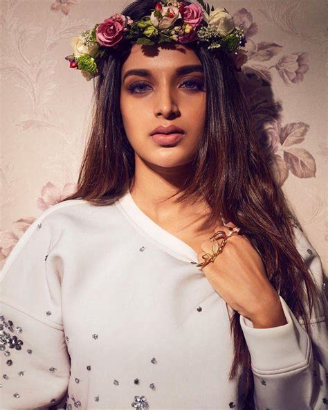 nidhhi agerwal poses for pernia s pop up shop