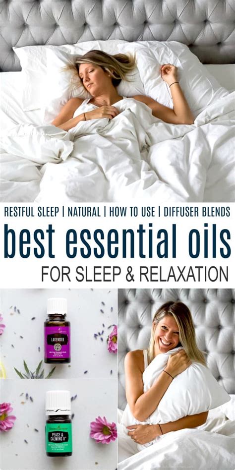 The Best Essential Oils For Sleep And Relaxation Easy Healthy Recipes