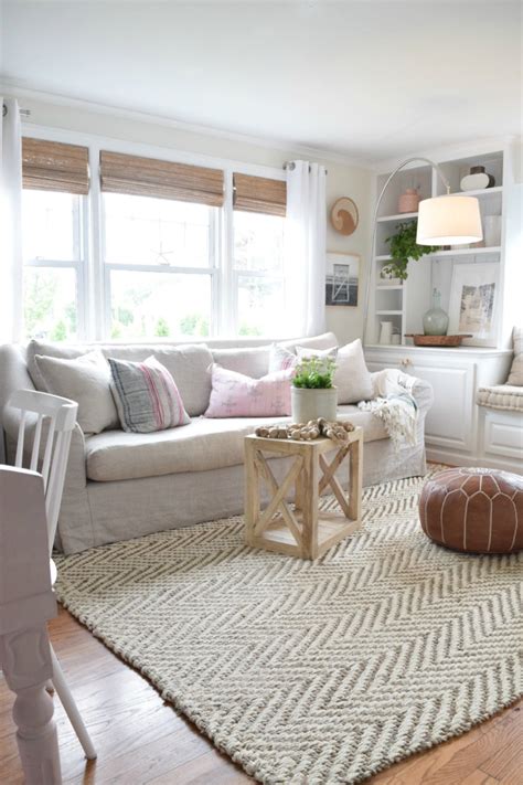 Jute Rug Review In Our Living Room Nesting With Grace