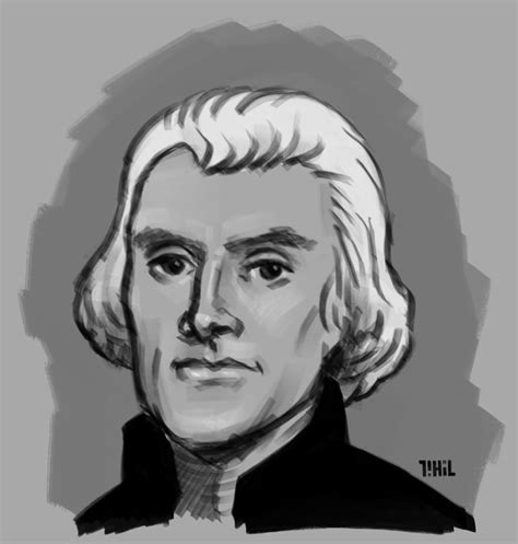 Check spelling or type a new query. Born This Day...Another Drawing Blog: Thomas Jefferson (1743)