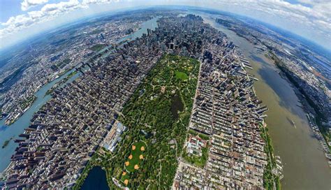 New York City Aerial Photography New York City Central Park Central